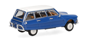 HER038959-002 - Citroën AMI 6 Break, bleu gentiane, toit blanc - Herpa