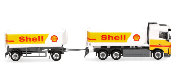 HER316071 - Remorque citerne à essence Volvo FH 2020 « Shell » - Herpa