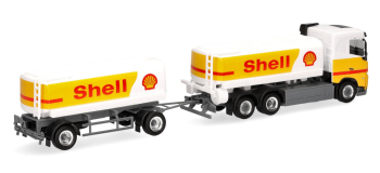 HER316071 - Remorque citerne à essence Volvo FH 2020 « Shell » - Herpa