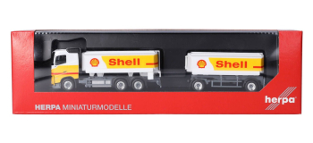 HER316071 - Remorque citerne à essence Volvo FH 2020 « Shell » - Herpa
