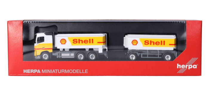 HER316071 - Remorque citerne à essence Volvo FH 2020 « Shell » - Herpa