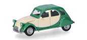 HER020817-007 - Citroën 2CV Charleston, vert / beige - Herpa