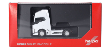 HER318655 - Tracteur de camion Volvo FH GL XL 2020 électrique, blanc - Herpa
