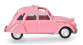 HER020824-008 - Citroën 2 CV avec toit ouvert, rose claire - Herpa