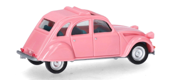HER020824-008 - Citroën 2 CV avec toit ouvert, rose claire - Herpa