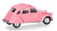 HER020824-008 - Citroën 2 CV avec toit ouvert, rose claire - Herpa