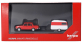 HER028585 - Berline Wartburg 353 `82 avec caravane Qek-Junior - Herpa