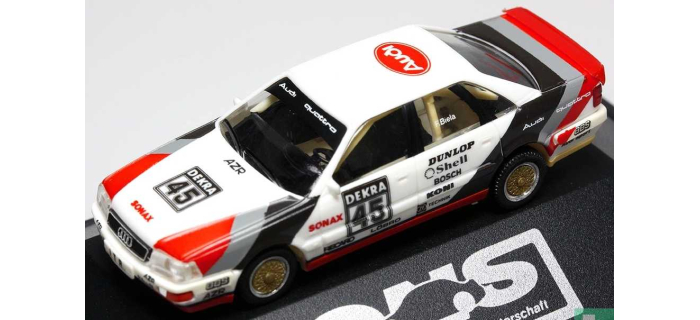 HER3539 - Audi V8 Evolution DTM Biela 45 1991 - Herpa