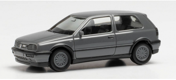 HER024075-002 - VW Golf III VR6 grise, avec jantes grises - Herpa