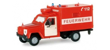 MODELISME FERROVIAIRE : HERPA HER742542 - Véhicule de pompiers Mercedes-Benz 