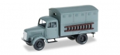 Train électrique : HERPA HER742061 - Mercedes-Benz L 3500 de type boîte camion 