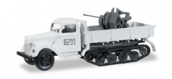 Train électrique : HERPA HER745277 - Ford Maultier V 3000 S / SSM Flak 20mm