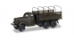 Train électrique : HERPA HER745338 - Véhicule militaire ZIL 151 toile remorque avec cerceaux camion bâche 