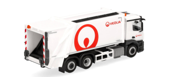 HER319102 - Camion poubelle Mercedes-Benz Actros M « Véolia » - Herpa