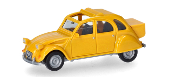 HER027632-006 - Citroën 2CV jaune mimosa, avec coffre - Herpa
