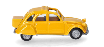 HER027632-006 - Citroën 2CV jaune mimosa, avec coffre - Herpa
