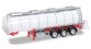 Modélisme ferroviaire - HERPA 076463-002 - Remorque Foodtank Feldbinder de 32m ³