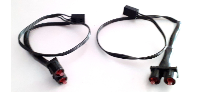 R954 - Hornby Zero 1, 2 paires de Leds d'affichage rouges - Hornby