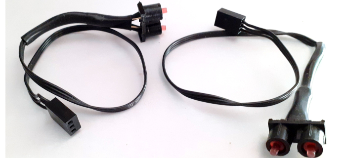 R954 - Hornby Zero 1, 2 paires de Leds d'affichage rouges - Hornby
