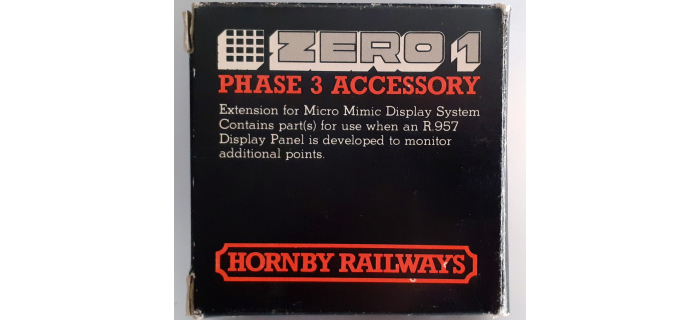 R954 - Hornby Zero 1, 2 paires de Leds d'affichage rouges - Hornby