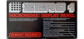 R957 - Hornby Zero 1, panneau d'affichage Micomimic phase 3 - Hornby