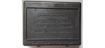 R957 - Hornby Zero 1, panneau d'affichage Micomimic phase 3 - Hornby