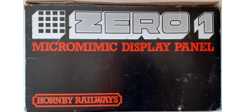 R957 - Hornby Zero 1, panneau d'affichage Micomimic phase 3 - Hornby