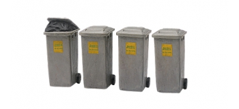 Poubelles à roulettes