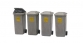 Poubelles à roulettes