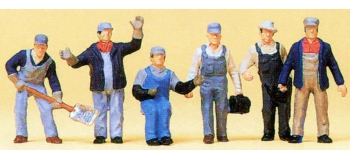 PR10453 Personnages pour train de marchandises