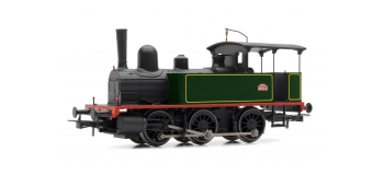 Modélisme ferroviaire : JOUEF HJ2379 - Locomotive à vapeur 030 TA 12 livrée verte du dépôt de Vierzon