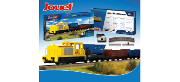 HJ1062 - Coffret de départ, train marchandises SNCF INFRA - Jouef Junior