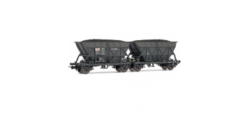 Modélisme ferroviaire  : JOUEF HJ6144 - Coffret de 2 wagons trémies EF30 