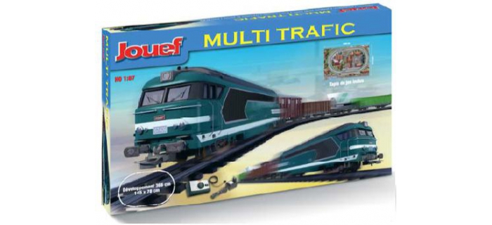 Le coffret de train miniature Messageries électrique par Jouef au H0 HO  miniatures-toys