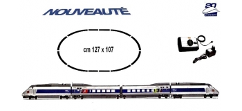 Jouef HJ 1025 TGV Atlantique, 20ème Anniversaire, Coffret 4 éléments details