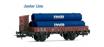 JOUEF JUNIOR HJ6103 Wagon plat chargé de tuyaux