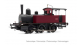 Modélisme ferroviaire : JOUEF HJ5003 - Locomotive à vapeur 030 La Mouette livrée orange/noire