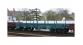Modélisme ferroviaire  : JOUEF HJ6177 - Wagon à bords plats REMMS livrée Turquoise avec plaques d'acier SNCF