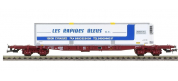 HJ6169 - Wagon porte container Sgss 63-6, SNCF 