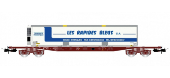 HJ6169 - Wagon porte container Sgss 63-6, SNCF 