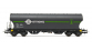 HJ6186 - Wagon trémie 4 essieux avec parois arrondies, SNCF livrée 