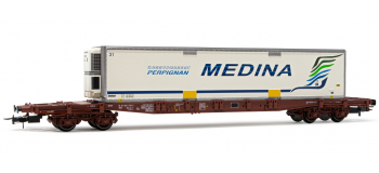 HJ6211 - Wagon porte-container Sgss SNCF, 