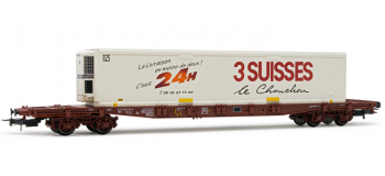 HJ6213 - Wagon porte-container Sgss SNCF, 