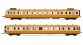 HJ2387 - Autorail diesel RGP2 X2700 SNCF, livrée orange / argent - Jouef