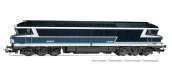 HJ2603 - Locomotive diesel CC 72033 SNCF, livrée bleue avec logo Nouille, ép. IV-V - Jouef