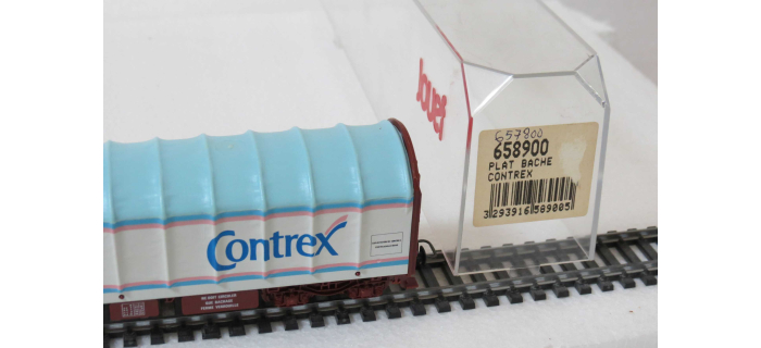 Wagon couvert baché Contrex - 658900 - Jouef - Wagons marchandises