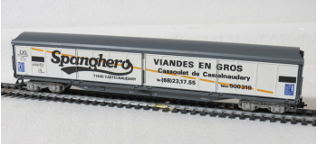 DEP-672400 - Wagon couvert Spanghero - Jouef