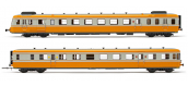 HJ2388 - Autorail diesel RGP2 X2700 SNCF, livrée orange / gris béton - Jouef