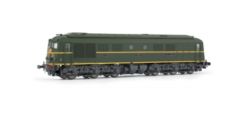 Modélisme ferroviaire : JOUEF HJ2353S - Locomotive Diesel 060 DA 1, livrée verte chassis noir DCC son