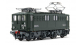 HJ2385S - Locomotive électrique BB 1612, SNCF, livrée verte, DCC Son - Jouef